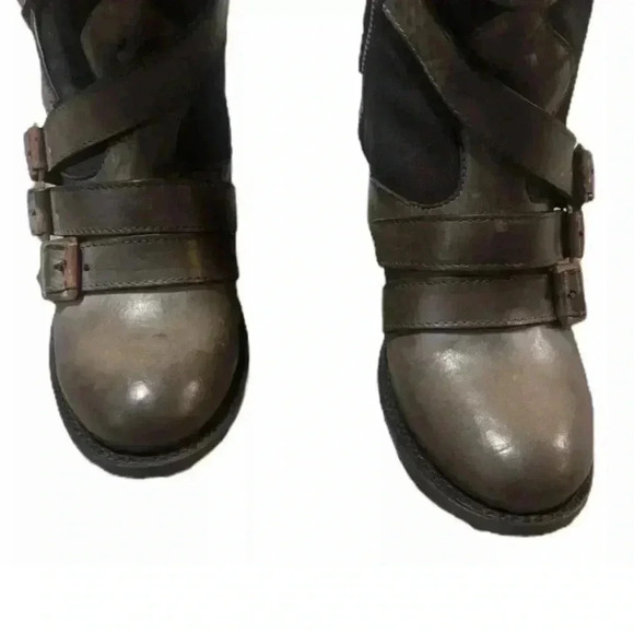 Freebird By Steven Distressed Boots Size 7 Colt - Picture 2 of 3